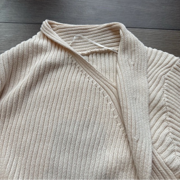 Free People Ivory Ribbed Tunic - Picture 6 of 8